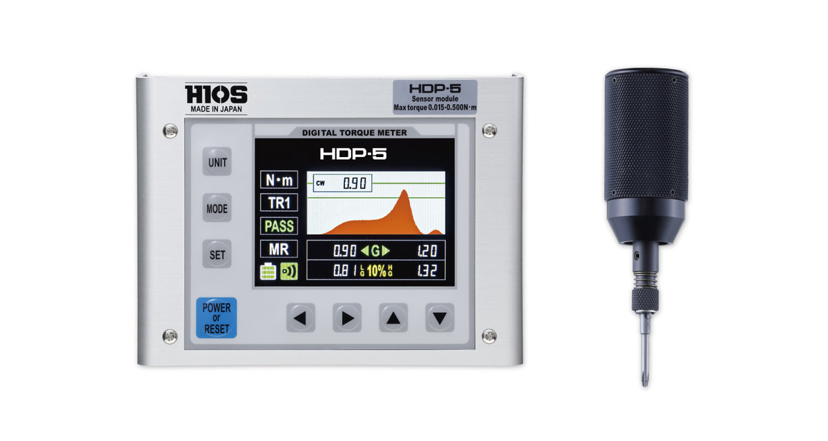 Torque measuring instrument HDP-5-R3 / HDP-5X-R3